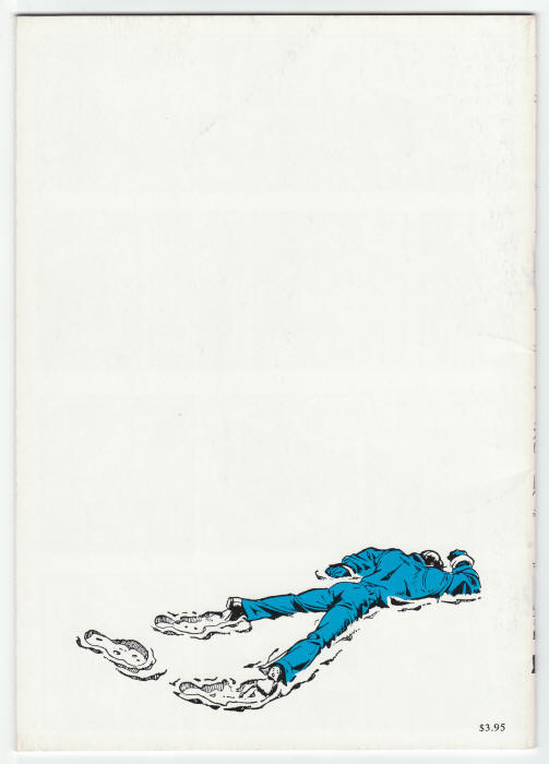 The Spirit Dailies Volume 1 back cover