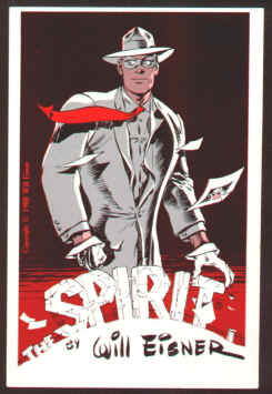 1988 Kitchen Sink Press The Spirit Promo Card #1