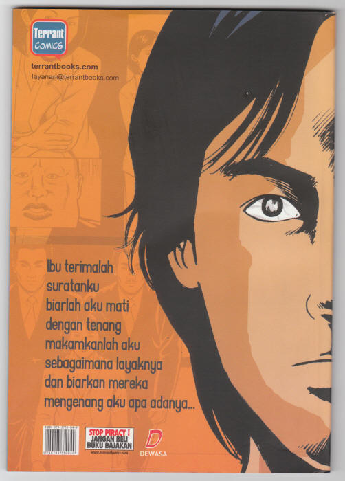 Split Graphic Novel back cover