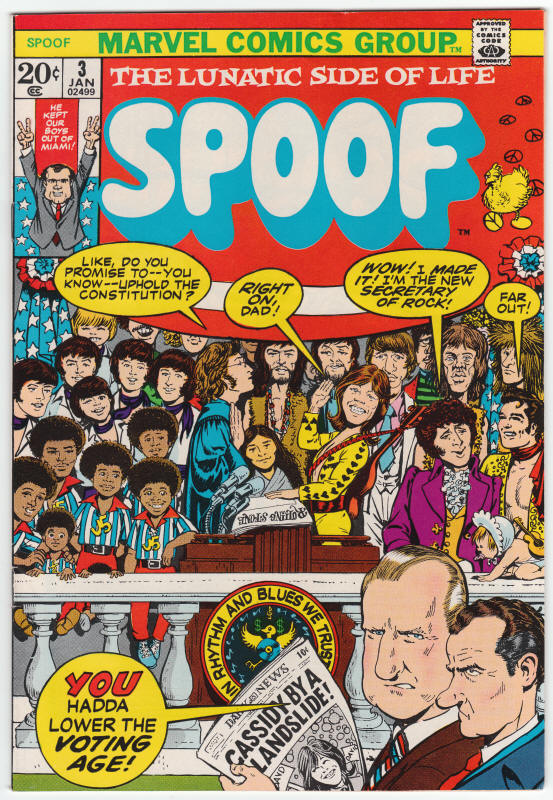 Spoof #3 front cover