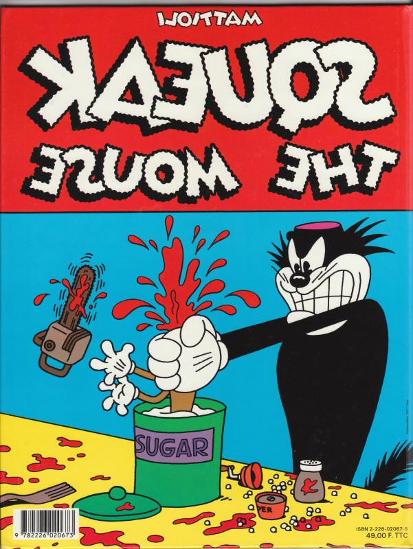 Squeak The Mouse back cover