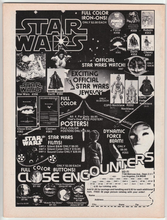 Star Encounters #2 back cover