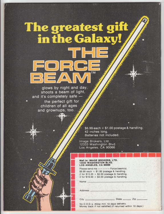 Starlog #13 back cover