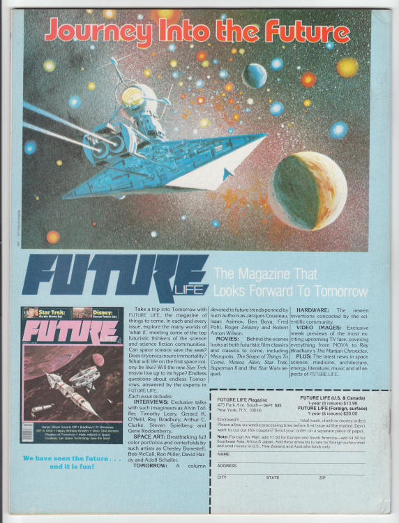 Starlog #25 back cover