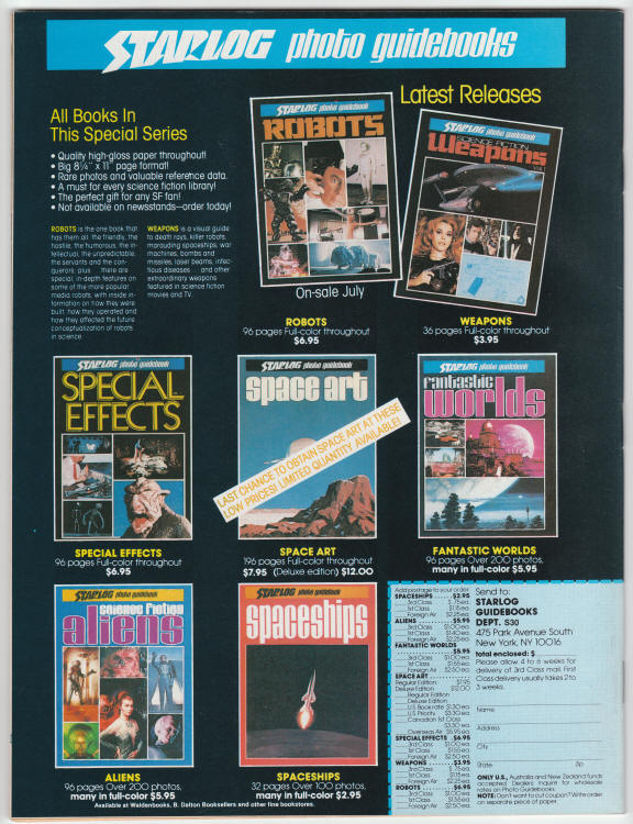 Starlog #30 back cover