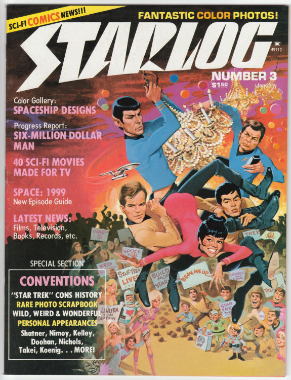 Starlog #3 front cover