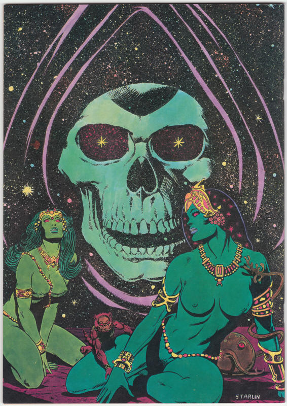Star Reach #1 VF/NM- Starlin back cover