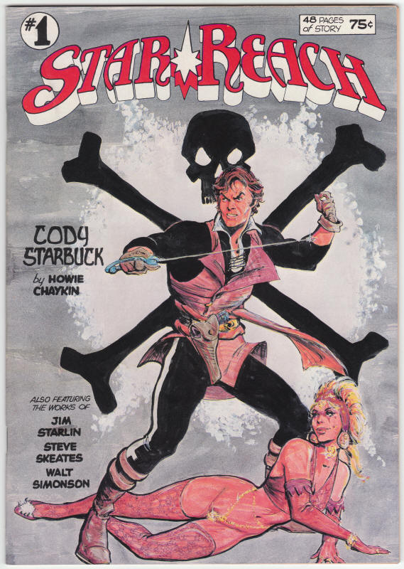 Star Reach #1 VF/NM- Chaykin front cover