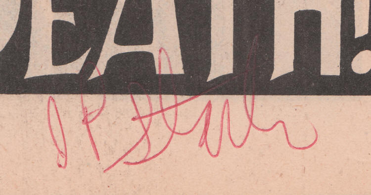 Jim Starlin Signature