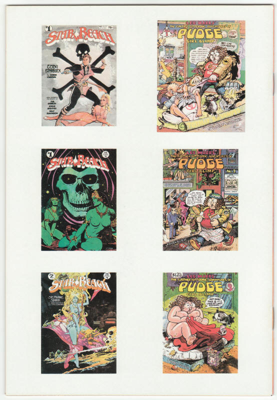 Star Reach Classics #1 back cover