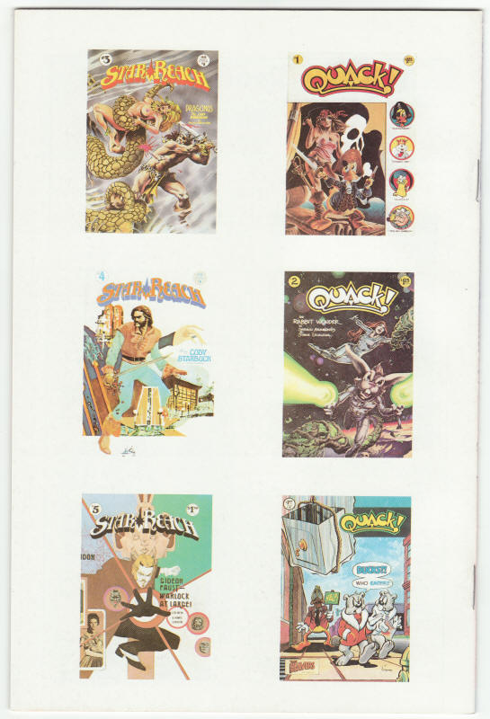 Star Reach Classics #2 back cover