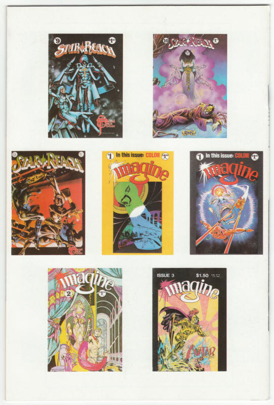 Star Reach Classics #4 back cover