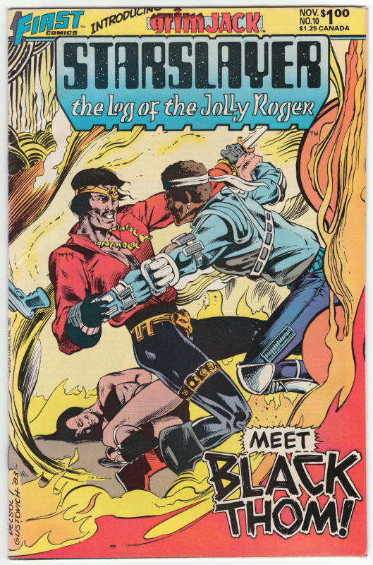 Starslayer #10 front cover