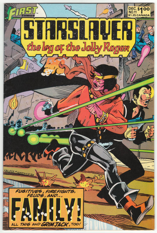 Starslayer #11 front cover