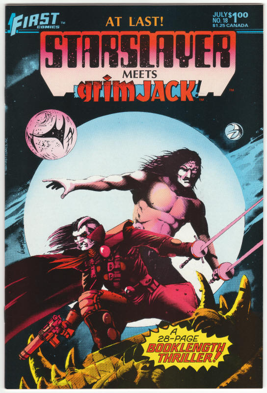 Starslayer #18 front cover