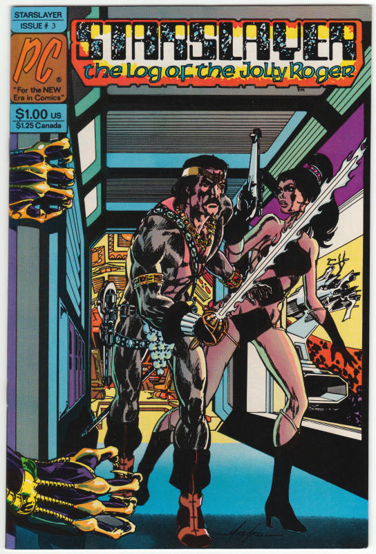 Starslayer #3 front cover