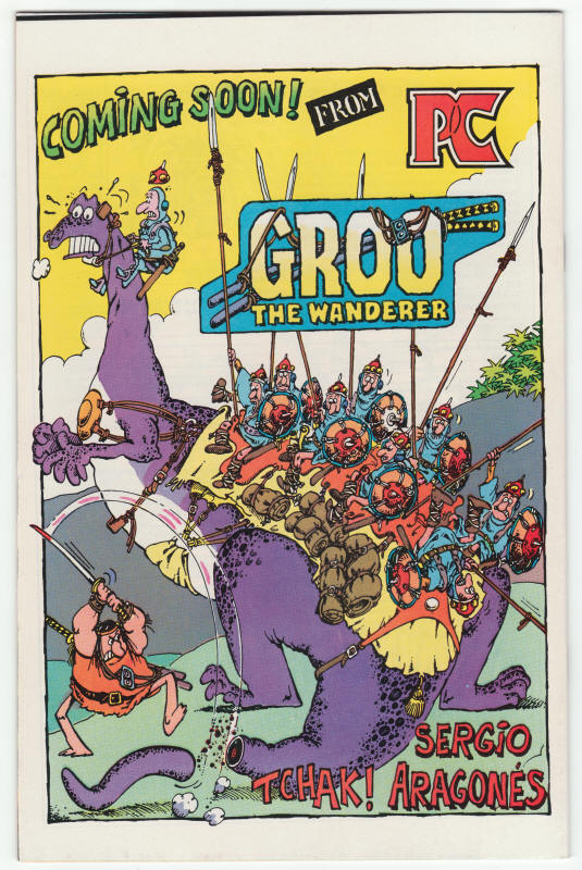 Starslayer #4 back cover