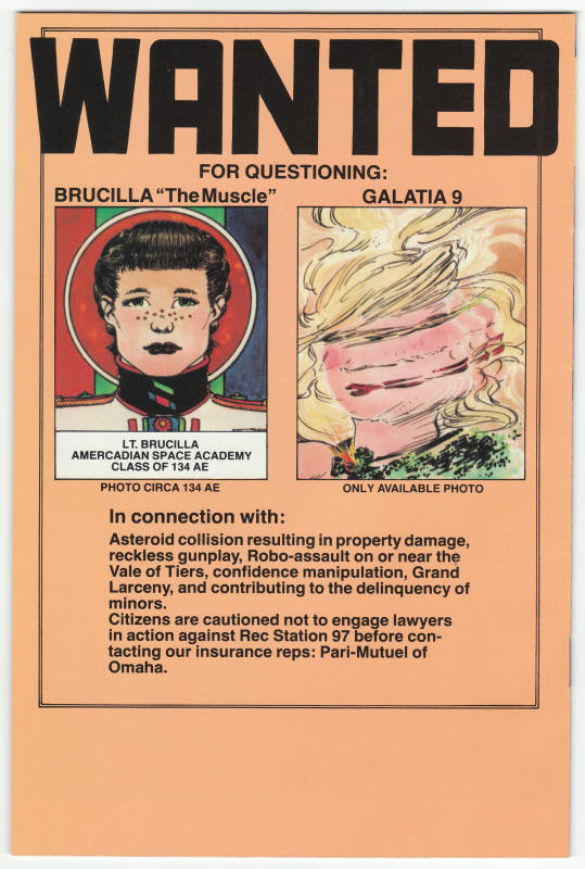 Starstruck #1 back cover