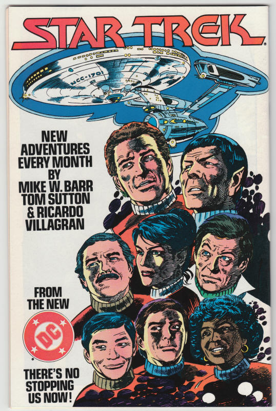 Star Trek III The Search For Spock DC Comic Book back