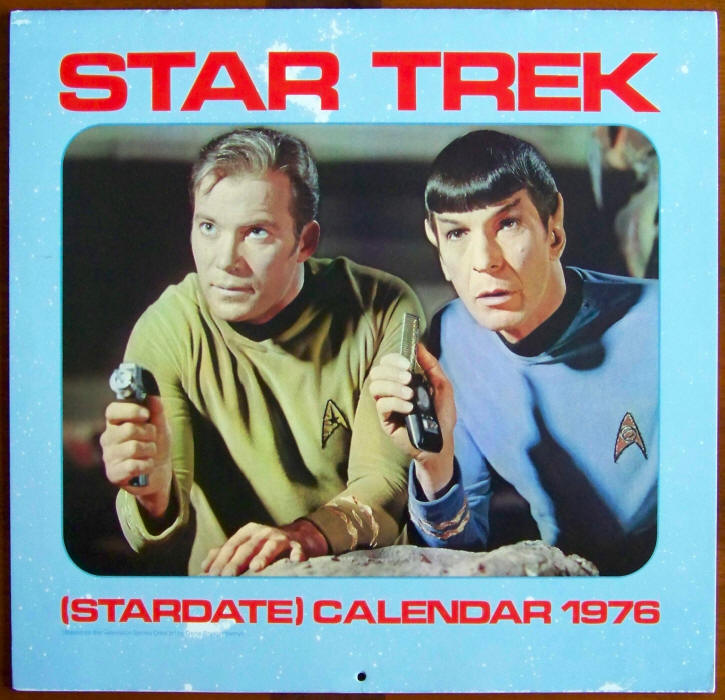 Star Trek 1976 Calendar