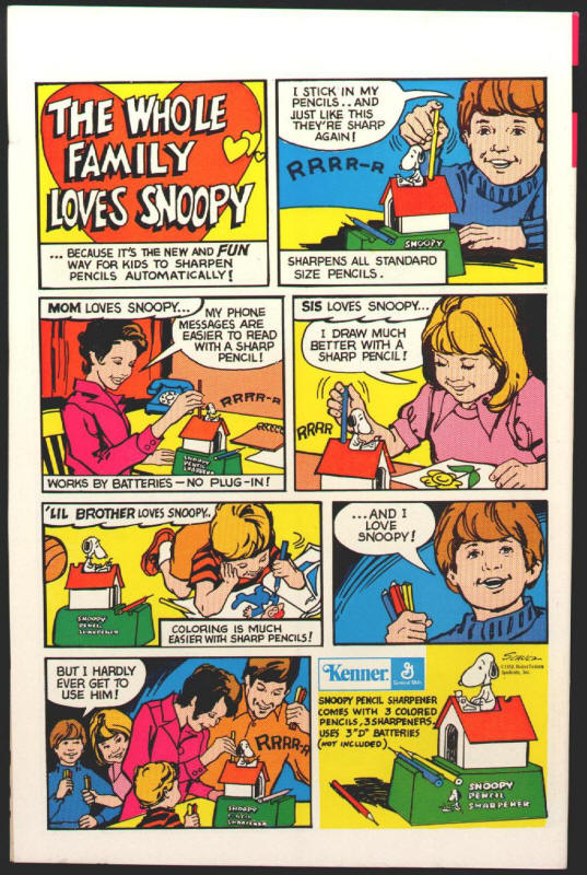 Star Trek 28 Gold Key Comics back cover