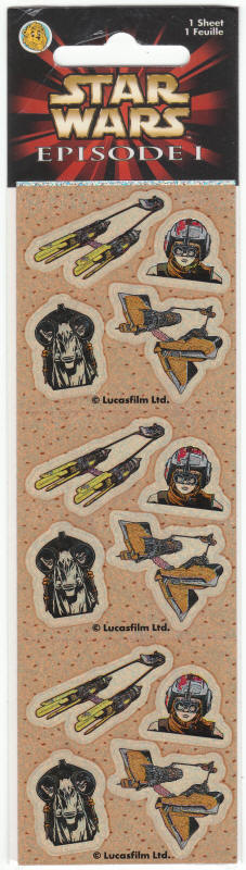 Star Wars Episode 1 Sandylion Stickers