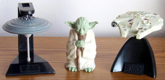 Star Wars Trilogy Taco Bell Toy Lot