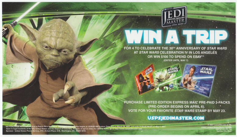 Star Wars USPS 2007 Promo