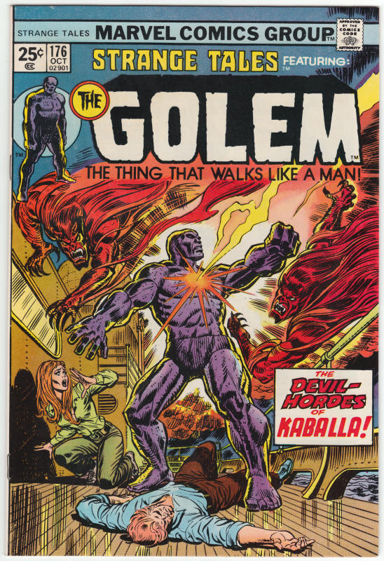 Strange Tales #176 front cover