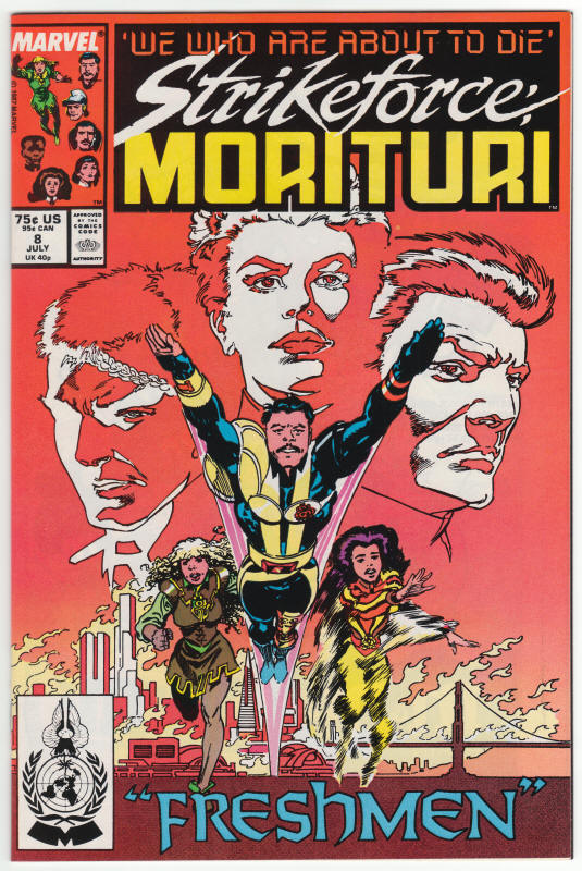 Strikeforce Morituri #8 front cover