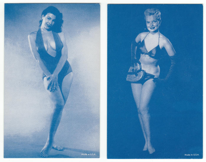 Fifties Stripper Pinup ESCO Arcade Vending Cards