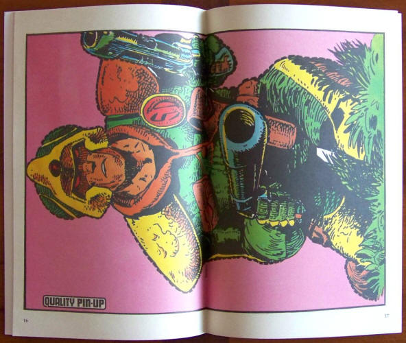 Strontium Dog #2 Printing Error Printed Pages 16-17
