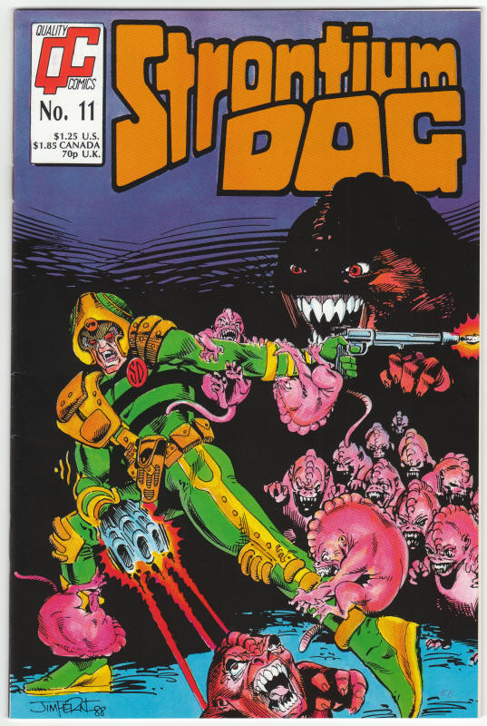 Strontium Dog #11 1986 Regular Series front cover