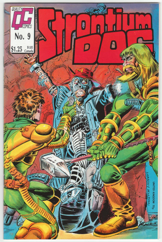 Strontium Dog #9 1986 Regular Series front cover