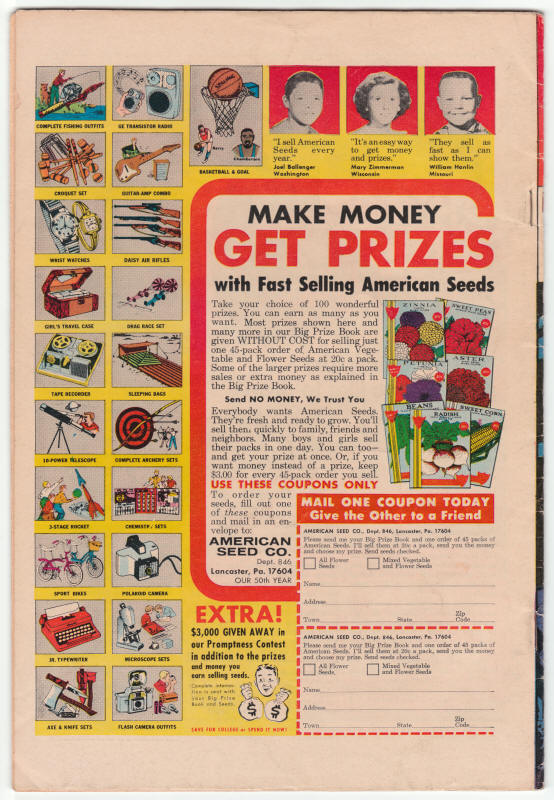 The Sub-Mariner #2 back cover