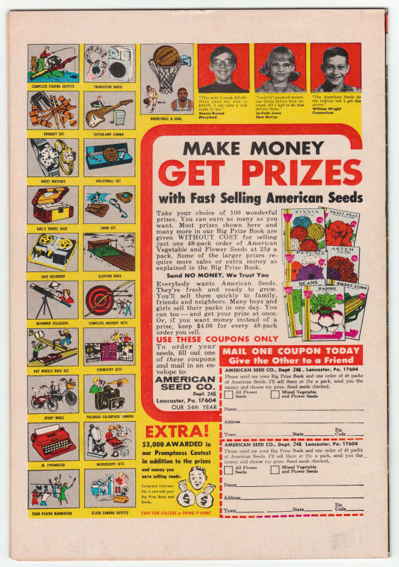 The Sub-Mariner #49 back cover