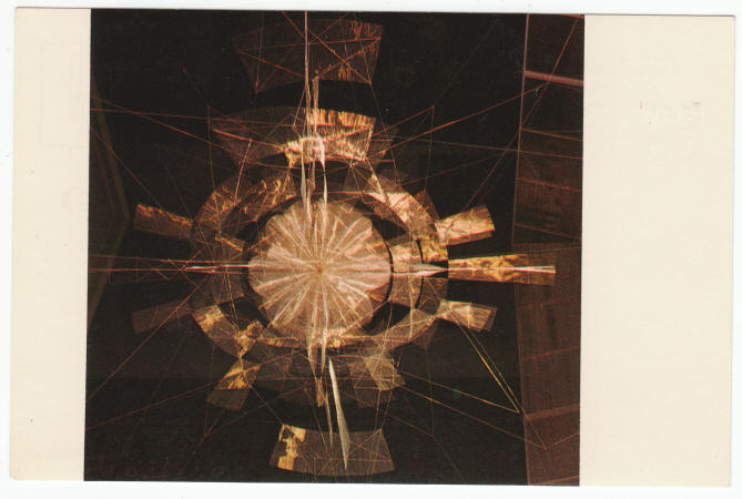 Variation Within A Sphere 10 The Sun Post Card Richard Lippold