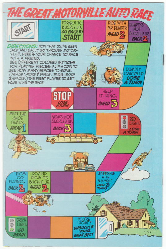 Supergirl US Department Of Transportation Giveaway back cover