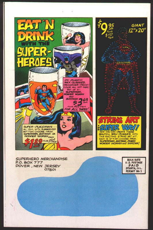 The Superhero Catalogue #5 back cover