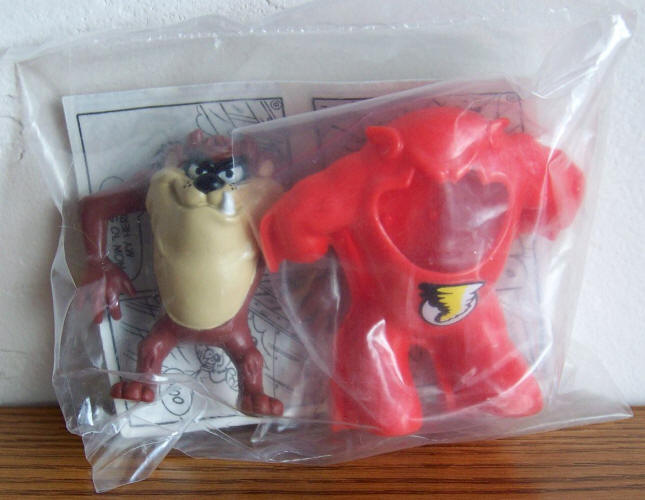 McDonalds Happy Meal Toys Super Looney Tunes Taz Flash