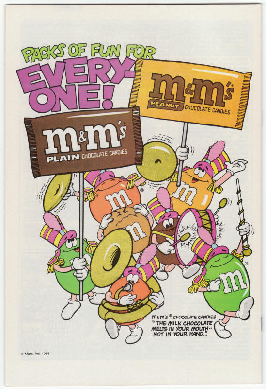 Superman #423 back cover