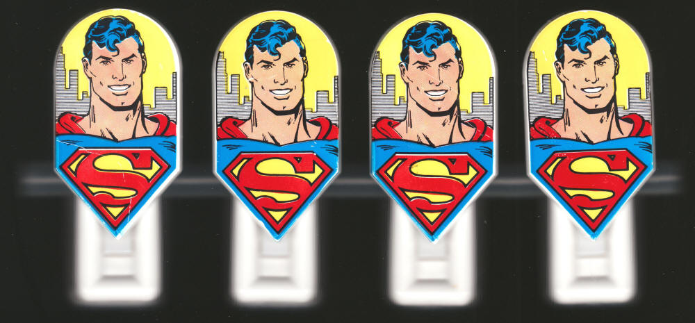 Superman Clothes Pins fronts