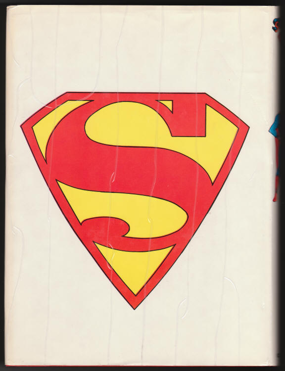 Superman From The 30s To The 70s back cover