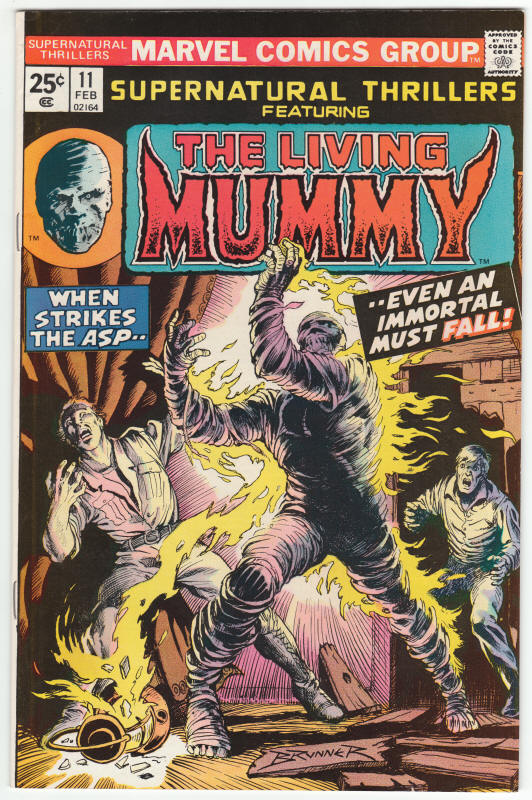 Supernatural Thrillers #11 front cover