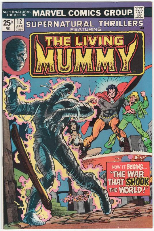 Supernatural Thrillers #12 front cover