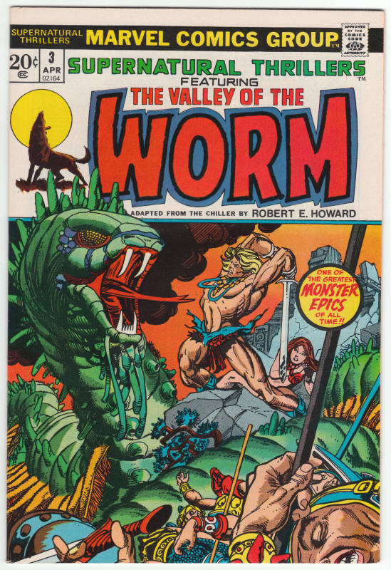 Supernatural Thrillers #3 front cover