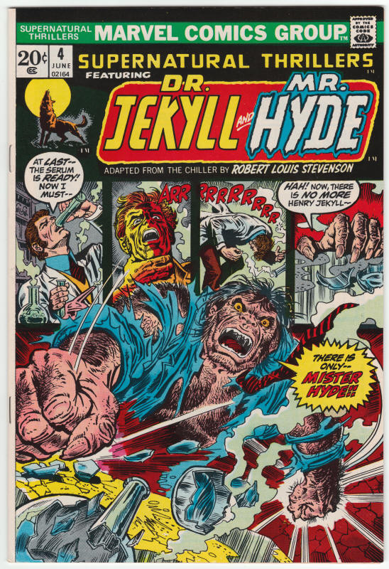 Supernatural Thrillers #4 front cover