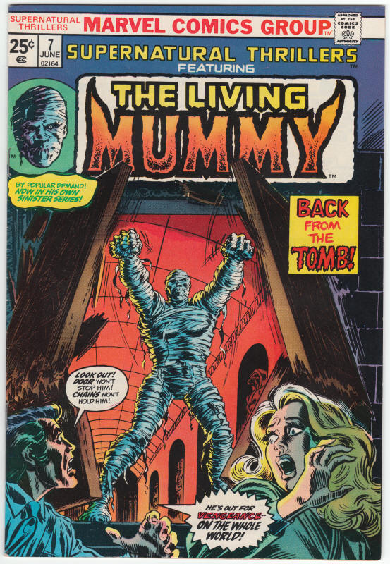 Supernatural Thrillers #7 front cover