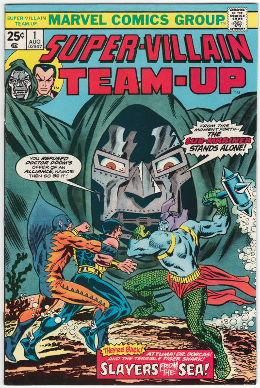 Super-Villain Team-Up #1 front cover