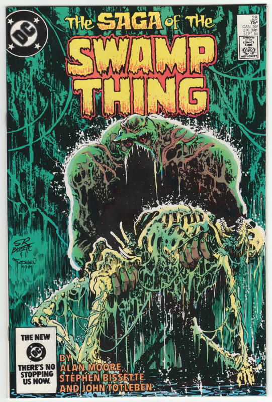 Swamp Thing 28 front cover
